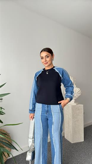 Farica Kot Garnili Lacivert Takım
