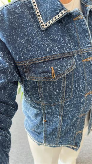 Tws Model Zincir Detaylı Kot Ceket