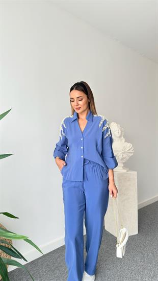 Mavi Ruja İncili Tasarım Takım