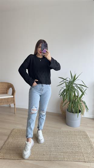Zra Model Siyah Triko