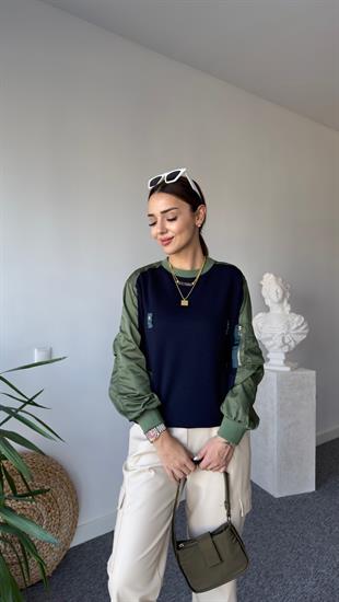 Cerni Paraşüt Detay Modal Tasarım Sweat