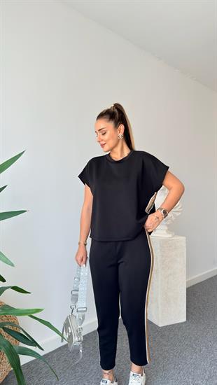 Siyah Ober Sim Şertili  Modal Takım
