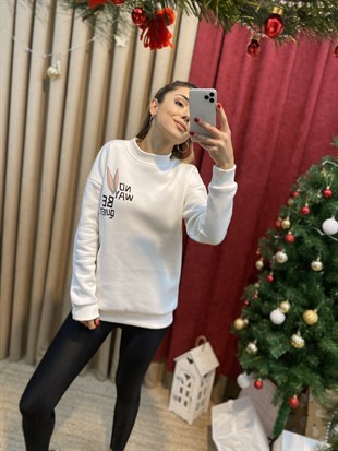 Bugs Bunny Baskılı Sweatshirt