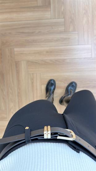 Veit Zra Model Kemerli Çelik Tayt Pantolon