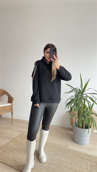 Pencere Ve Zincir Detay Sweat