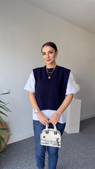 Zra Model Süveter Detaylı Bluz