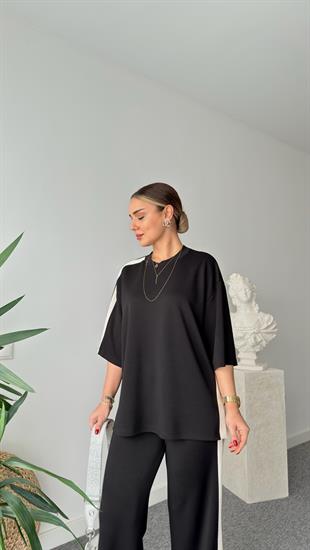 Perdu Yan Paraşüt Şeritli Oys Modal Takım