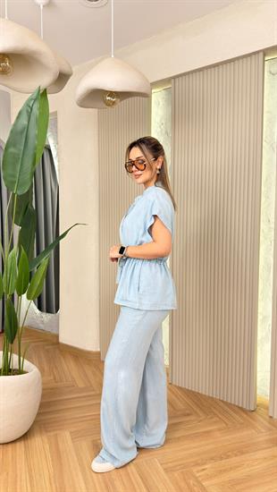 Peria Bel Büzgülü Tensel Takım(ÖN SİPARİŞ ÜRÜNÜ)