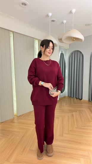 Bordo Riaba Triko Takım