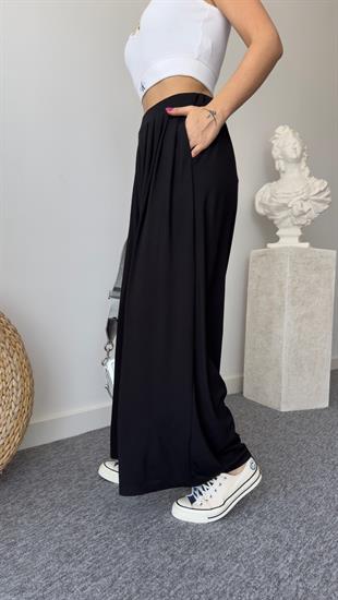 Premıum Oys Model Siyah Pileli Pantolon