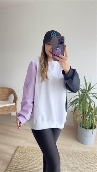 Marka Model Paraşüt Garni Sweat