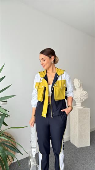 İthal Kumaş Premium Renk Geçişli Takım