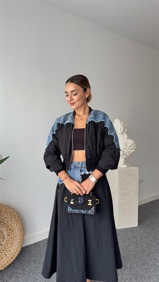 Jadir Marka Model Kot Garnili Paraşüt Ceket