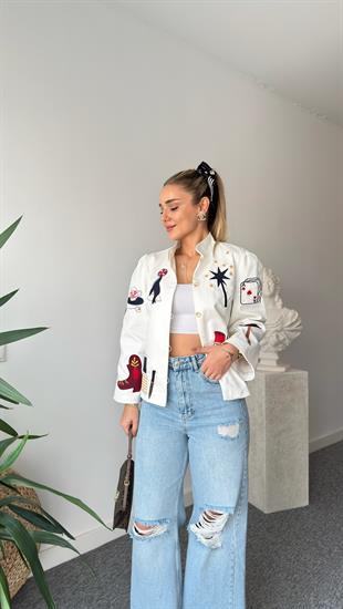 Pinterest Nakış İşlemeli Tasarım Ceket 