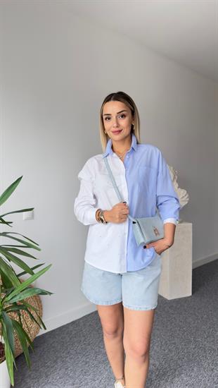 Lavor Marka Model Taş Detaylı Gömlek