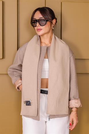 Bej Caster Çıkarılabilir Atkılı Tws Model Kaban