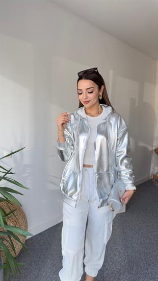 Souchi Gümüş Şardonlu Sweat