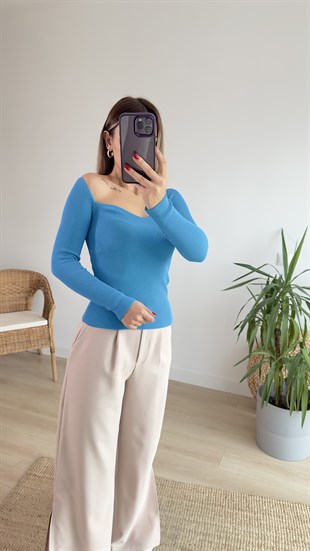 Basic Mavi Triko