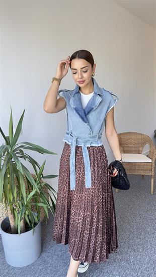 Stra Kemerli Jean Yelek