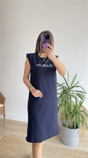 Darlin Vatkalı Basic Elbise 