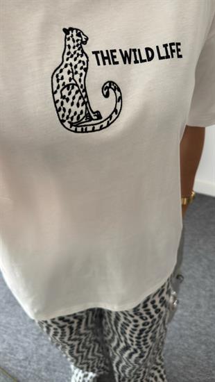 Mildas Sırt Organze Baskılı Tshirt