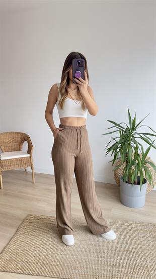 Zra Model Bej Pantolon