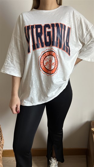 Vırgınıa Baskı Salaş Tshirt