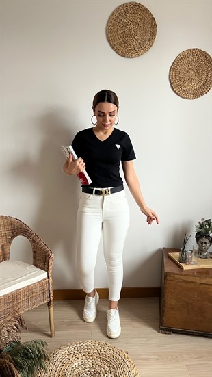 Siyah Basic Tshirt