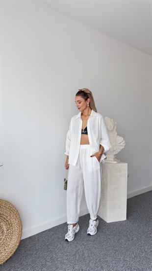 Nina Tensel Beyaz İkili Takım