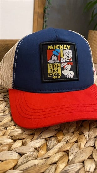 Lacivert Mickey Şapka