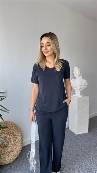 Nete Antrasit Modal İkili Takım