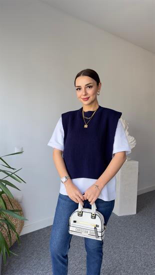 Zra Model Süveter Detaylı Bluz