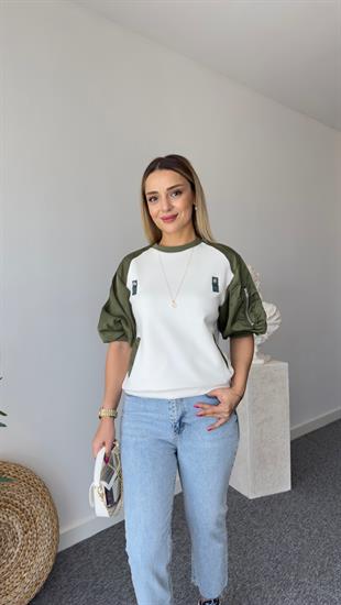 Borit Kollar Paraşüt Tasarım Tshirt