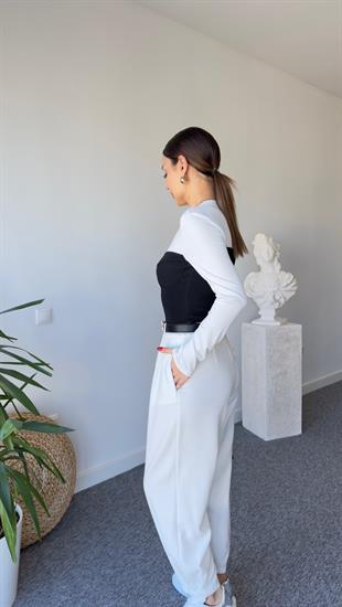 Target Büstiyer Görünümlü Bluz