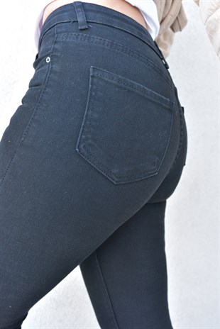 Koyu Antrasit Skinny Jean
