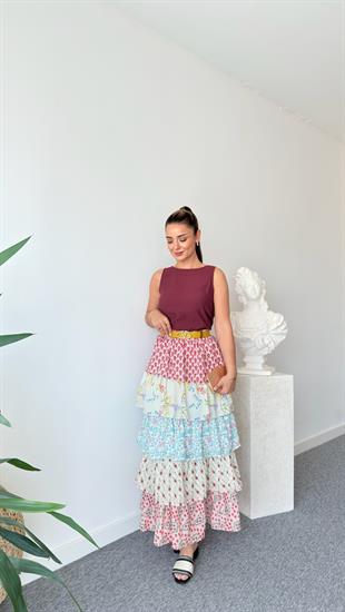 Tasarım Şifon Pinterest Etek