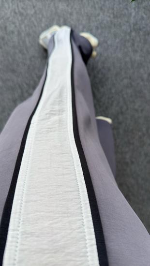 Paraşüt Detaylı Gri Modal Takım