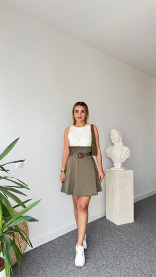 Rima Kemerli Tasarım Elbise