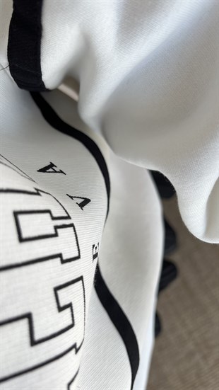 Yazı Detaylı Unisex Sweatshirt