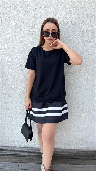 Twist Model Siyah Basic Elbise