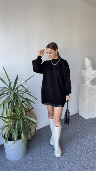 Balon Kol Siyah Kazak