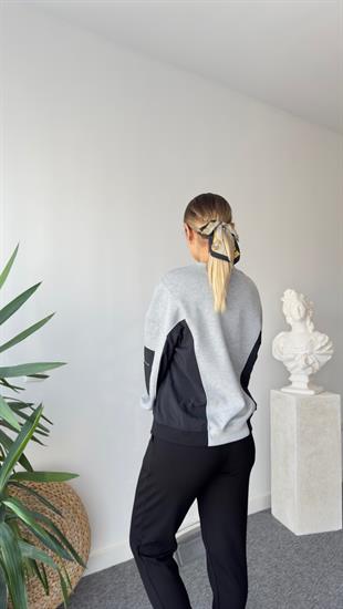 Orso Tws Model Kollar Paraşütlü Gri Sweatshirt