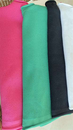 Fitilli Siyah Triko Atlet