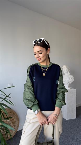 Cerni Paraşüt Detay Modal Tasarım Sweat