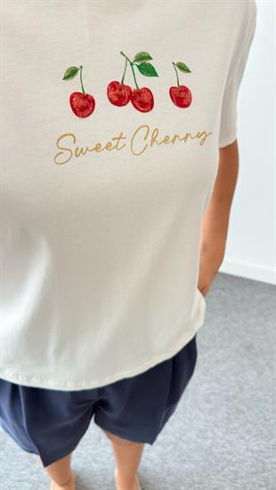 Kiraz Baskılı Tshirt
