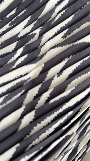 Zebra Desen Şortlu Etek