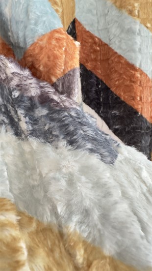 Renk Geçişli Peluş Sweat