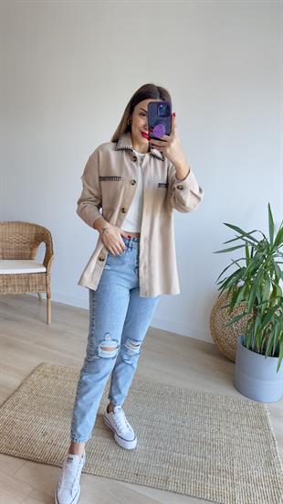 Zra Model Dikişli Ceket