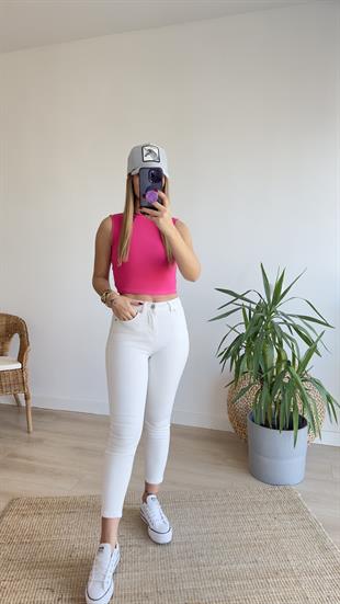 Fitilli Pembe Triko Atlet