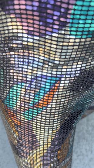 Parıltılı Renk Geçişli Tasarım Pantolon